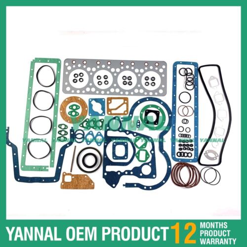 Para Komatsu 4D130 Kit completo de juntas carretilla elevadora motor di¨¦sel excavadora