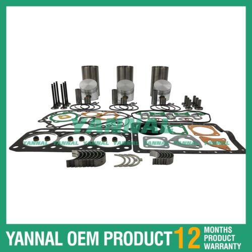 For Yanmar 3T84 3D84-1 Overhaul Rebuild Kit