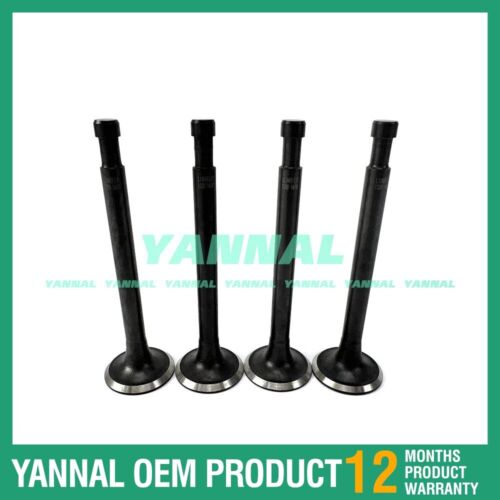 4 PCS 13202-16700 Exhaust Valve For Nissan J15 Engine Part