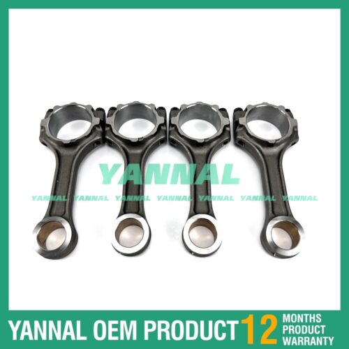 4x Connecting Rod For Toyota 1GD Excavator Engine Spare Parts