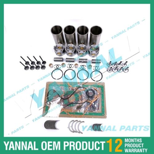 For Mustang Loader 2040 2042 2044 2050 4TNE84-AF 4TNE84 Overhaul Rebuild Kit NEW