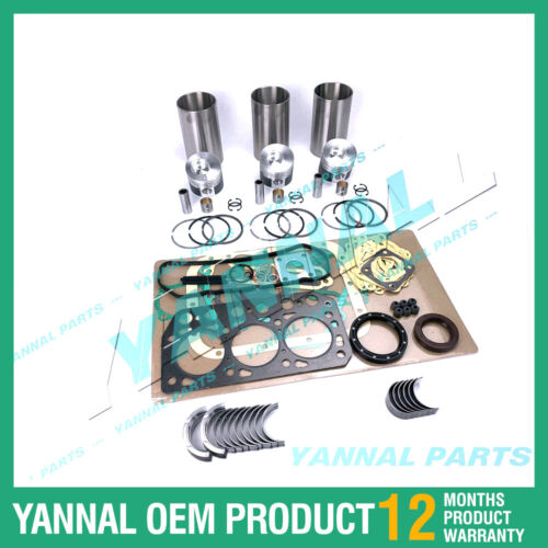 K3E-DI Overhaul Rebuild Kit With Full Gasket Bearing Set For Mitsubishi Engine