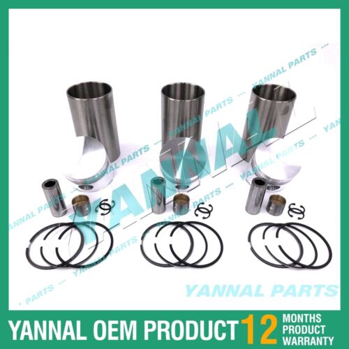 3D84-2 Overhaul Rebuild Liner Kit For Yanmar Diesel Engine