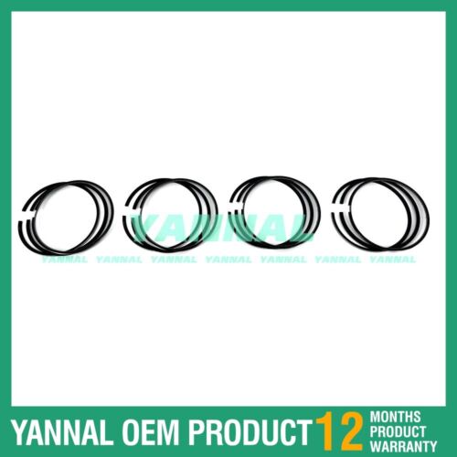 4X BF4M2012 Piston Rings Set STD Oil Ring 3mm For Deutz Excavator Parts