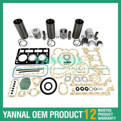 Overhaul Rebuild Kit With Gasket Set Bearing For Perkins 903.27 Engine Part