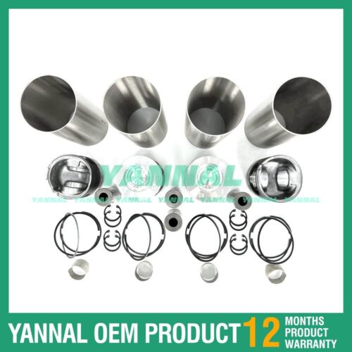 BF4M2012 Cylinder Liner Kit For Deutz Excavator Parts