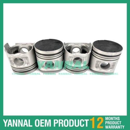 4X 4M40 Piston STD ME200688 For Mitsubishi Excavator Parts