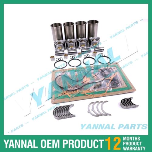 1004-4 3135J241 Overhaul Rebuild Kit With Full Gasket Bearing Set For Perkins