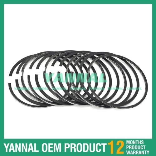 4X BF4M2012 Piston Rings Set STD Oil Ring 3mm For Deutz Excavator Parts