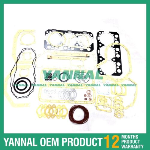 For Isuzu Diesel Engine Excavator Spare Parts 6QA1 Full Gasket Kit--Metal