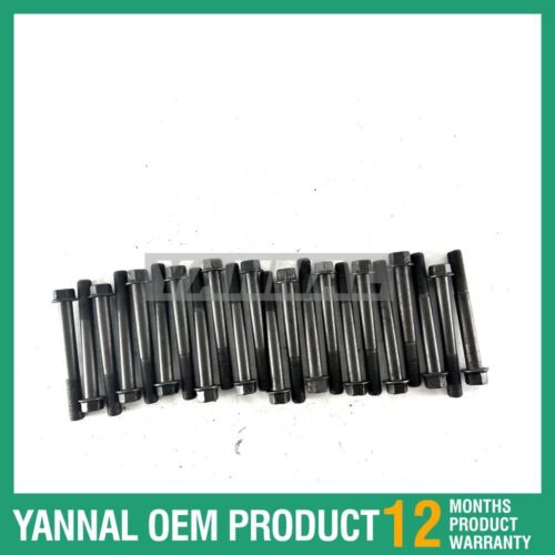 22 PCS Cylinder Head Bolt For Kubota F2503 Diesel Engine