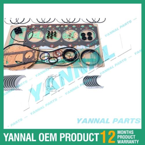 For Shibaura Tracto ST333 N843 Engine Overhaul Rebuild Kit With guarantee