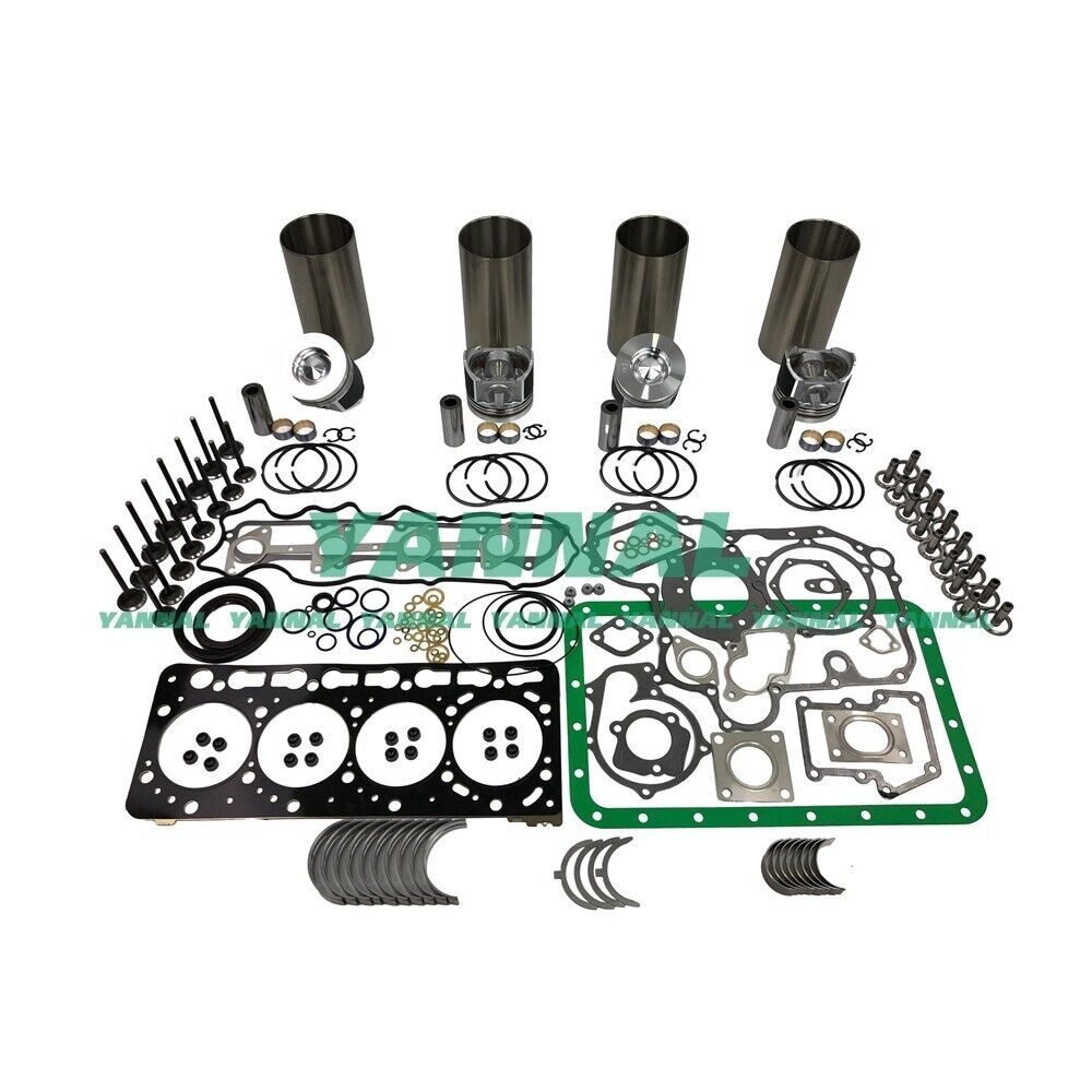 V3800-CR-TI-EF03 Kit de reconstrucci¨®n de motor con cojinetes de leva para motor Kubota