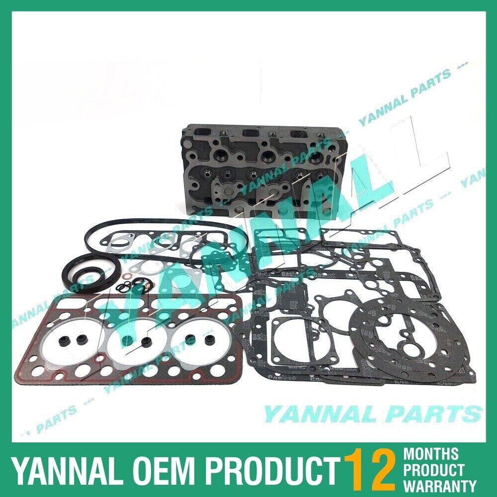 New Kubota D1402 Cylinder Head With Gaskets