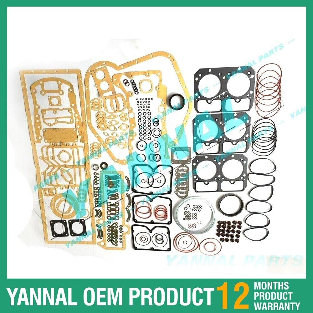 Full Gasket Kit Set W Cylinder Head Gasket Kit For KOMATSU Engine