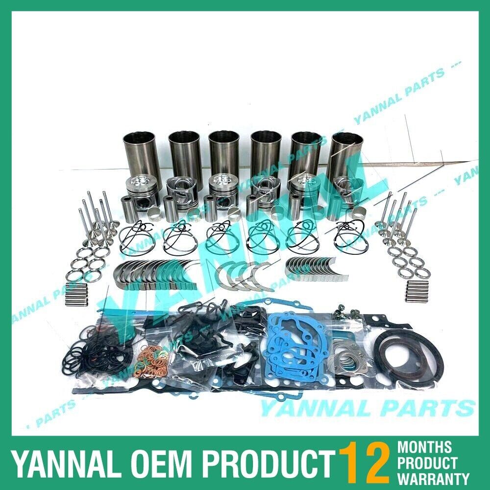 New Volvo D6E Overhaul Kit With Gaskets Kit Engine Bearing Set Valves