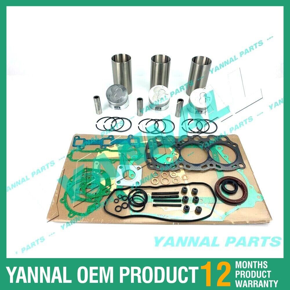 New Mitsubishi L3E Overhaul Kit With Full Gasket Set STD ( PIN-21MM )