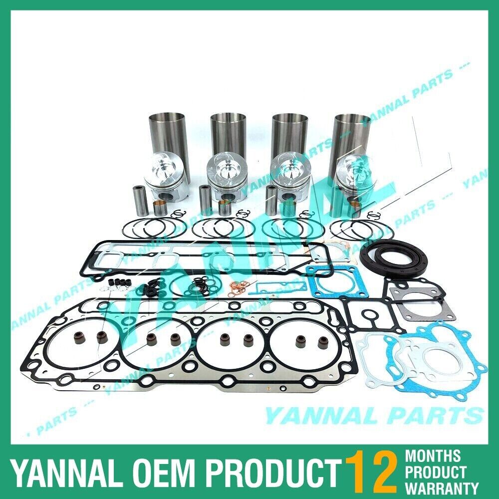 S4D106 4TNE106T Overhaul Engine Rebuild Kit For Yanmar Engine