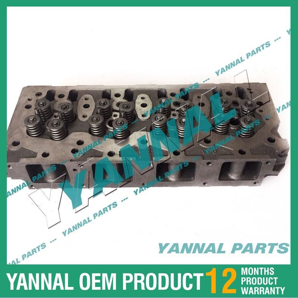 4TNV98 4TNV98T cylinder head assy for Yanmar Engine complete with valve spring