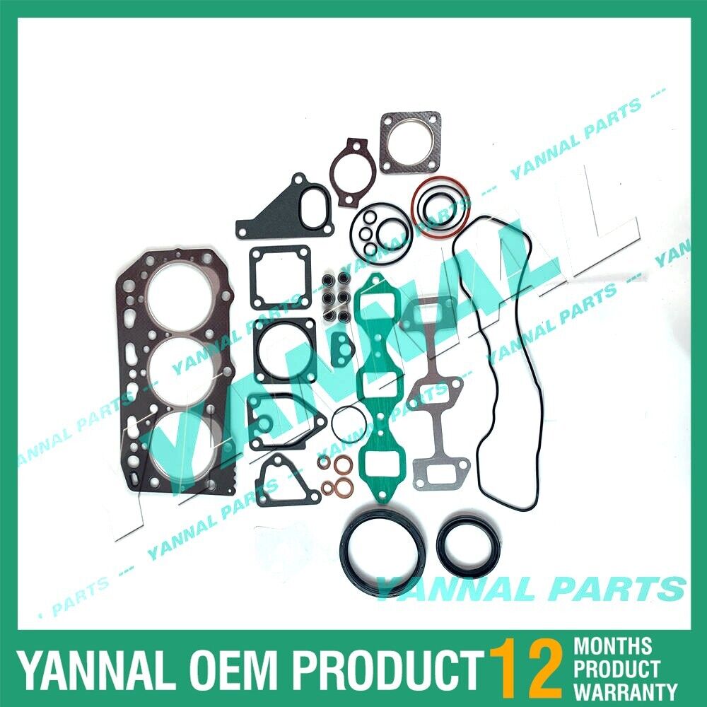 Full Gasket Set With Head for Yanmar 3TN84L 3TNV84T 3TN84 3TNE84 3TNV84 Engine