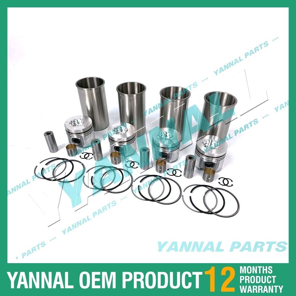 New Komatsu PC130-7 4D95 Cylinder Overhaul Liner Kit With Piston Rings Liner