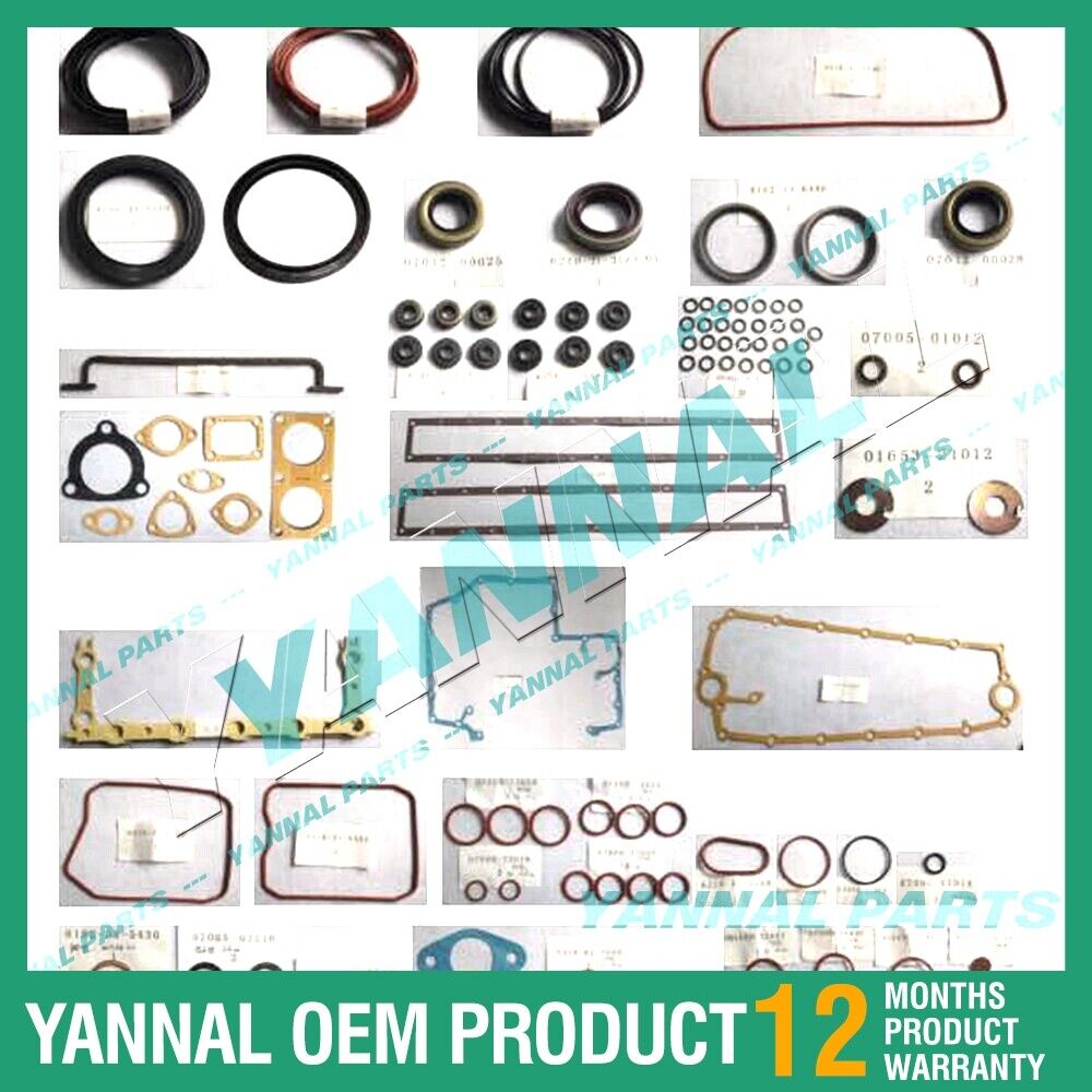 Para Komatsu 6D140-1 6D140-3 juego completo de juntas carretilla elevadora motor di¨¦sel