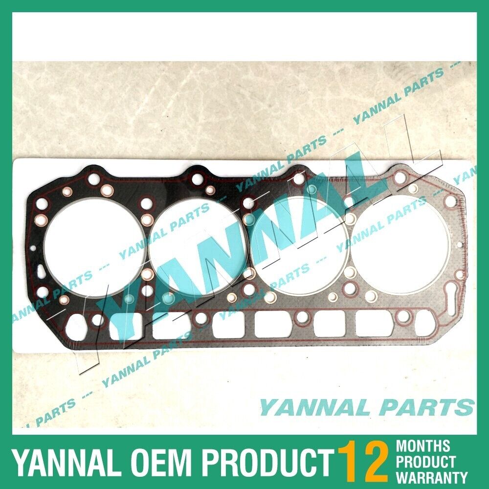 Nueva junta de culata 4TNE98 - Metal para motor Yanmar