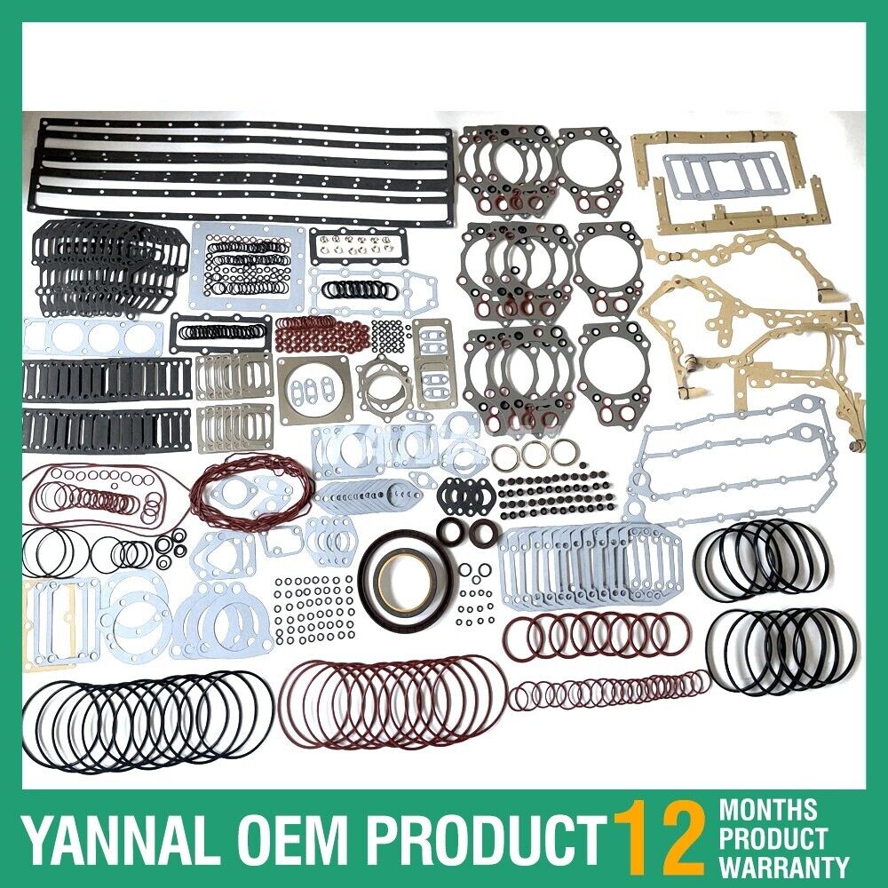 For Cummins QST30 Excavator Accessories Gasket Kit Diesel Engine