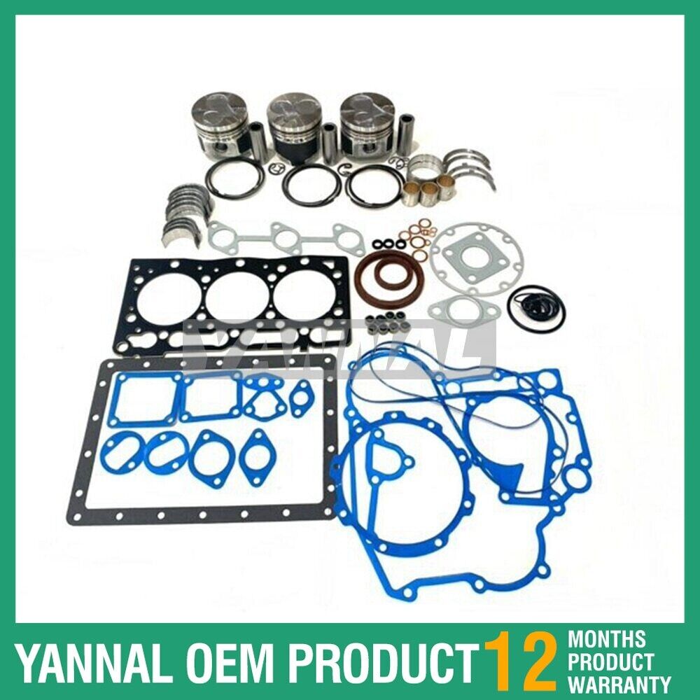 D1105 Overhaul Engine Rebuild Kit For Kubota Engine KX41 KX36-2 Excavator Repair