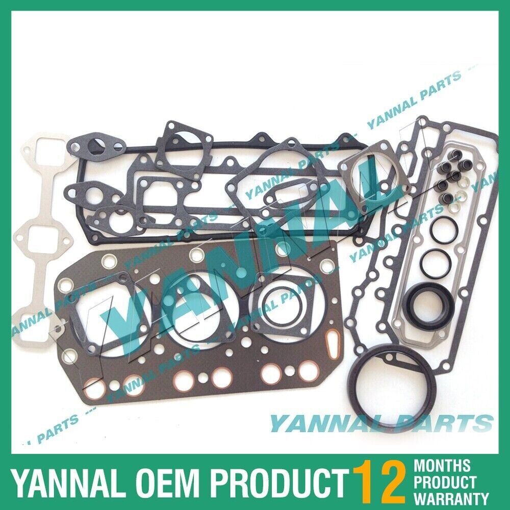 For Yanmar 3TN100 3TN100E Overhaul Rebuild Gasket Kit Fit For Daewoo DSL801