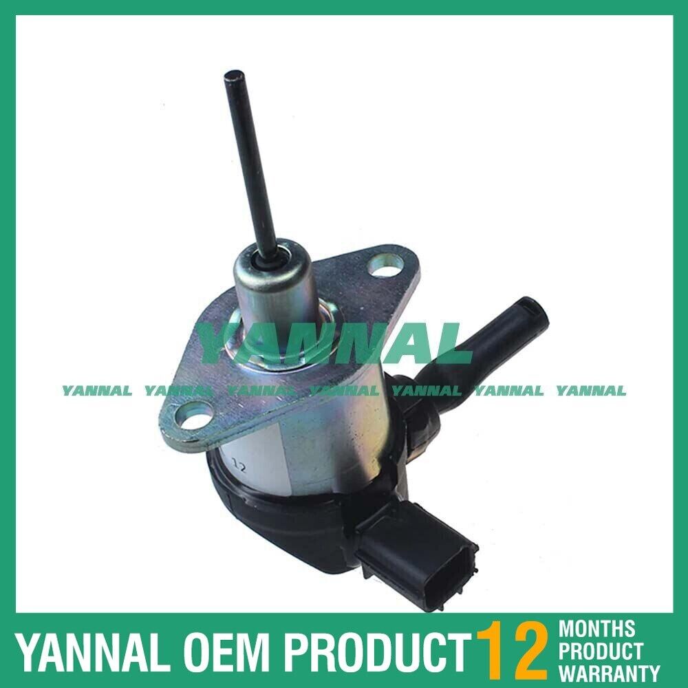 For JCB 3CX 3CXSM 4CX444 4CXSM444 02/601118 02/601119 Fuel Shut Off Solenoid