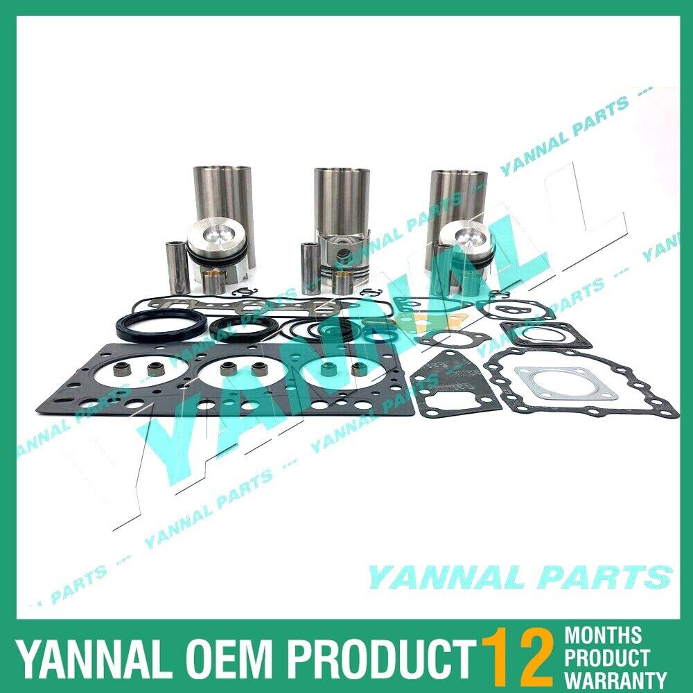 مجموعة الإصلاح الجديدة STD Yanmar 3TNC78 مع مجموعة حشية كاملة