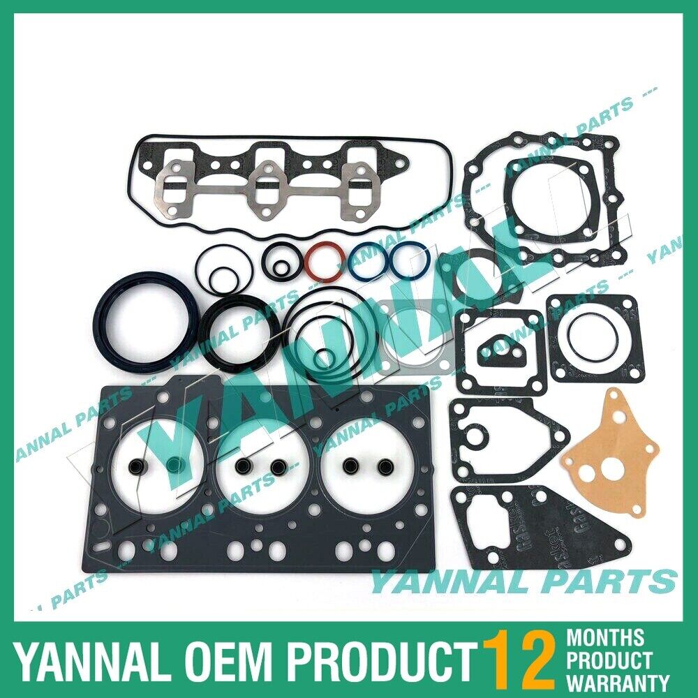 New Yanmar 3TNA78 Cylinder Head Gasket Set