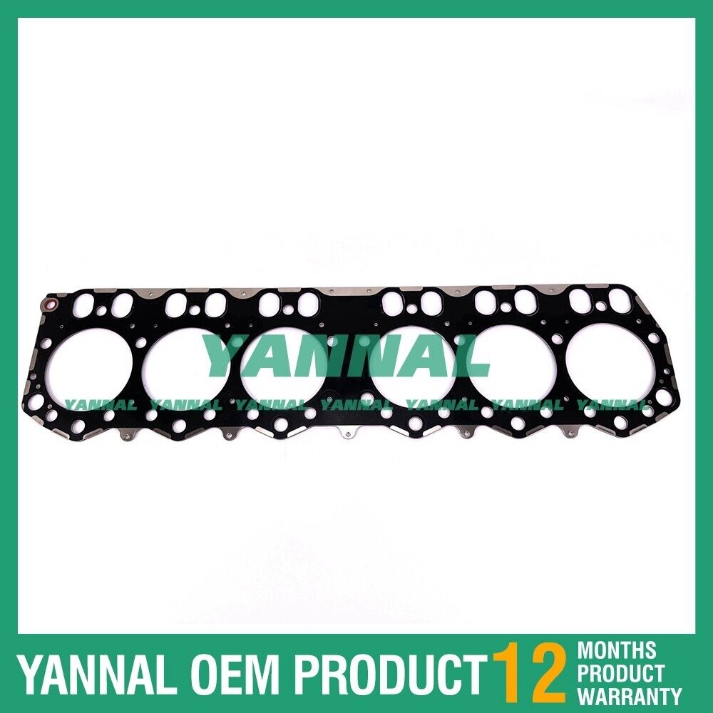 For Caterpillar EngineC6.4 Excavator E320D Cylinder Head Gasket - Metal