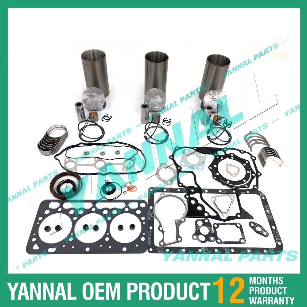 D902 D902E Overhaul Rebuild Kit for Kubota Engine KX41-3 Excavator BX24 BX25