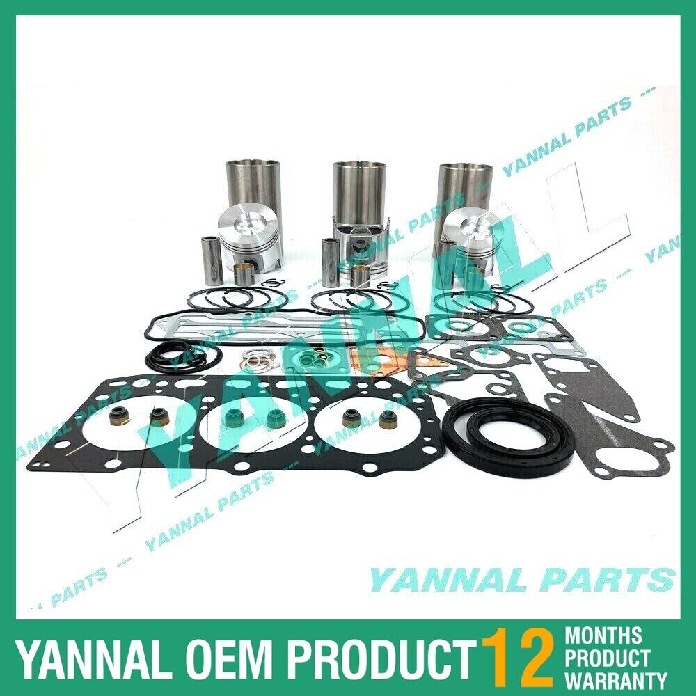 New STD Yanmar 3TNE88 Overhaul Kit With Full Gasket Kit