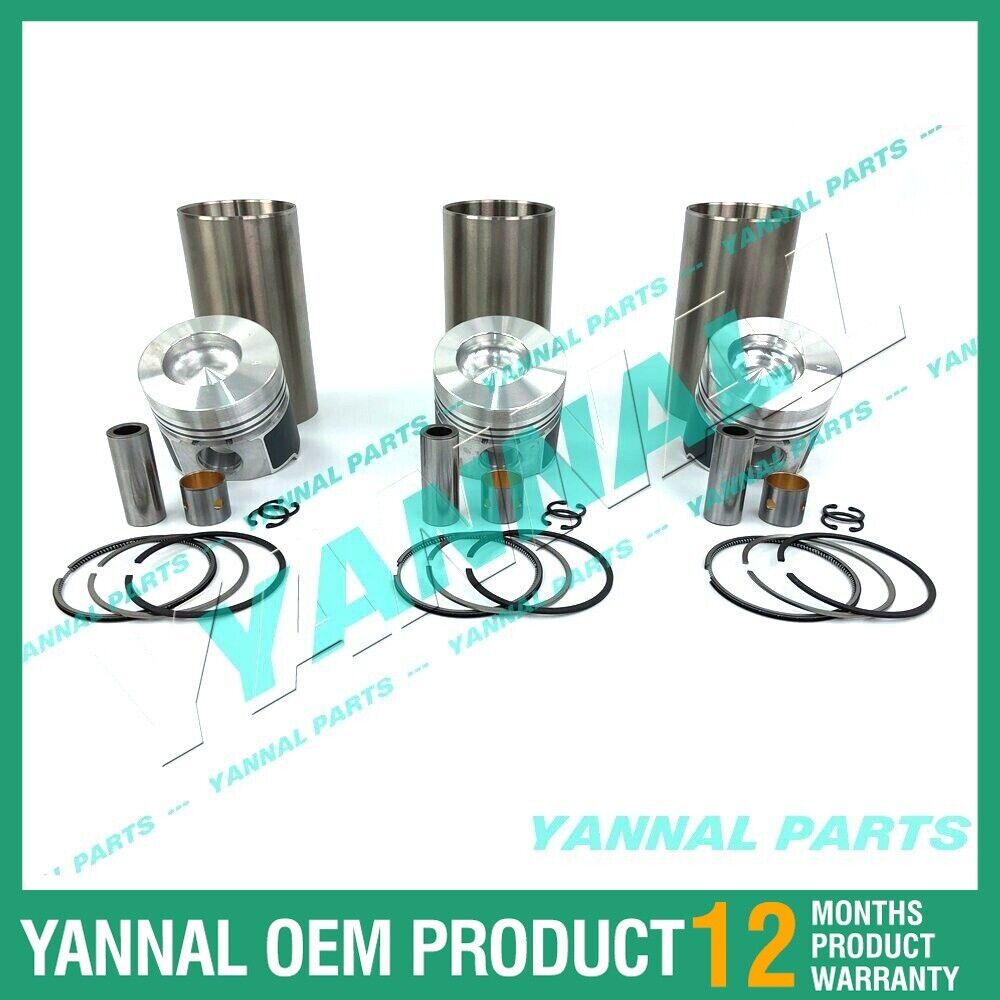 Kit de reconstrucci¨®n de motor 3T75 3T75HA T75HL con junta para Yanmar YM220 YM226