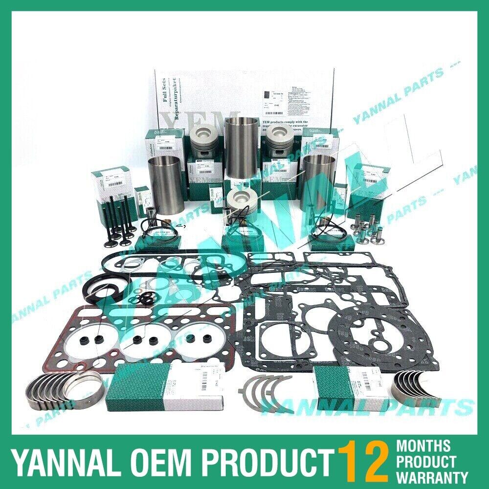 Overhaul Engine Rebuild Kit For Kubota D1402 DI Engine L2550DT L2550 L2650F