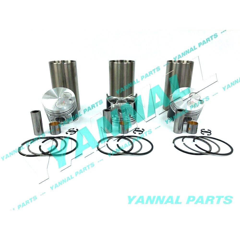 New STD Yanmar 3TNV76 Liner Kit With Piston Rings