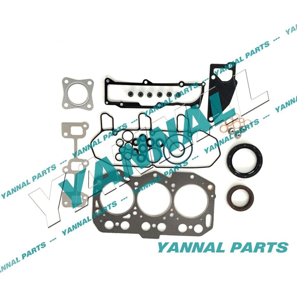 Conjunto completo de culata y junta completa 3TNV76 para motor Yanmar