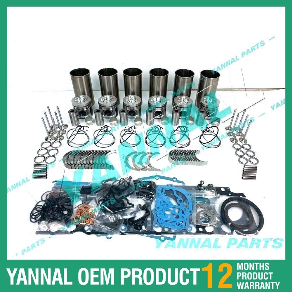 New Volvo D6E Overhaul Kit With Gaskets Kit Engine Bearing Set Valves