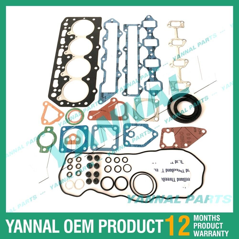 Engine Spare Parts Drable 4TNA78 Full Gasket Kit For Yanmar