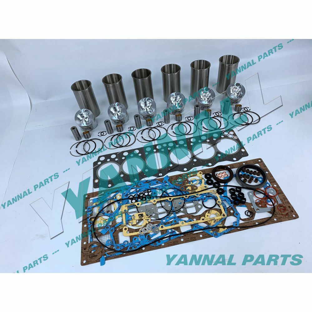 New 6D95-5 Overhaul Kit With Full Gasket Set For Komatsu PC200-5 Excavator