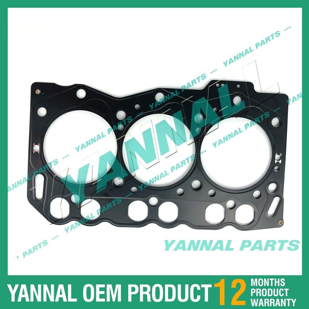 مجموعة حشية كاملة لمحرك Yanmar 3TNE68 كوماتسو 3D68E PC12R-8 PC15R-8