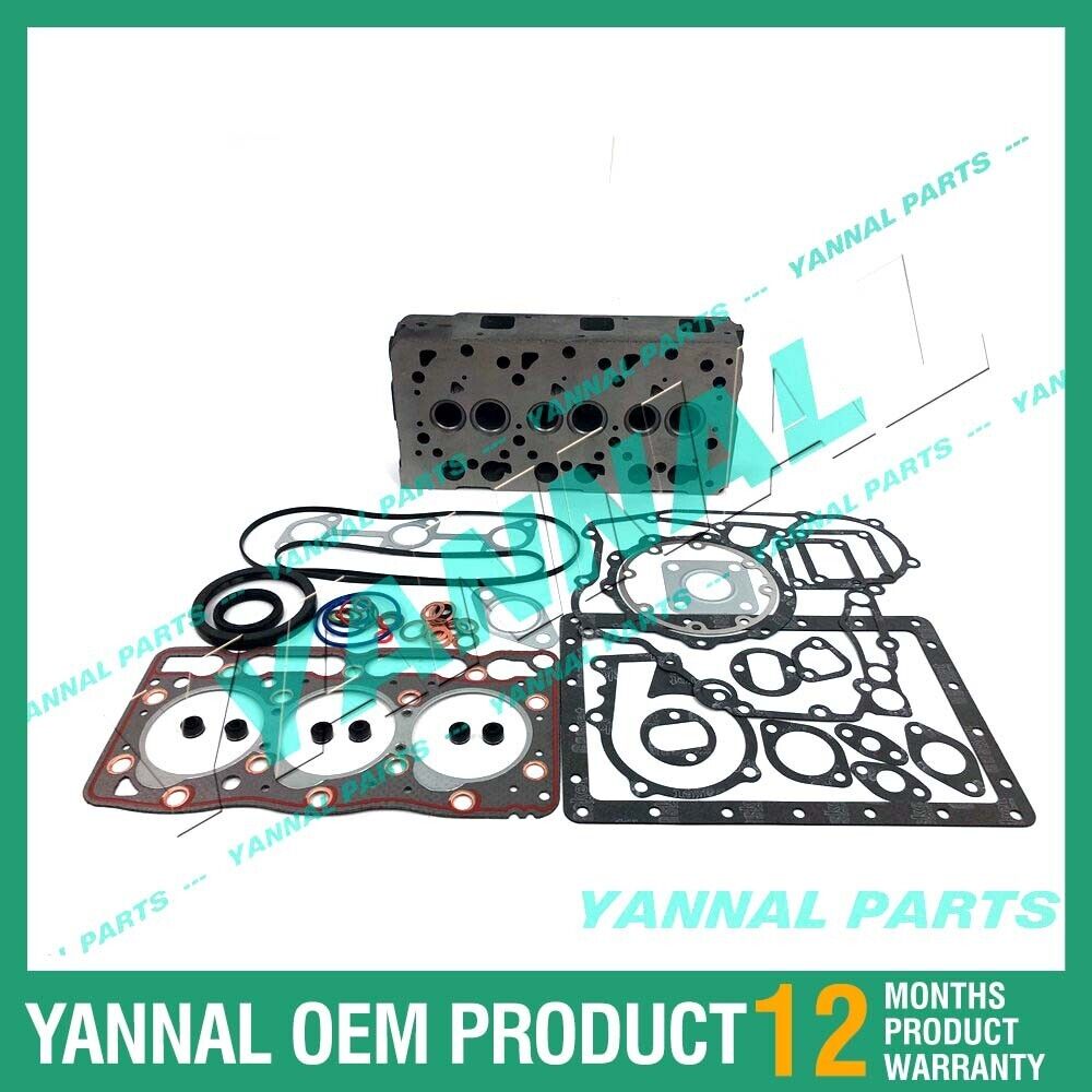 For Kubota B1700D D905 Cylinder Head & Full Gasket Set With guarantee