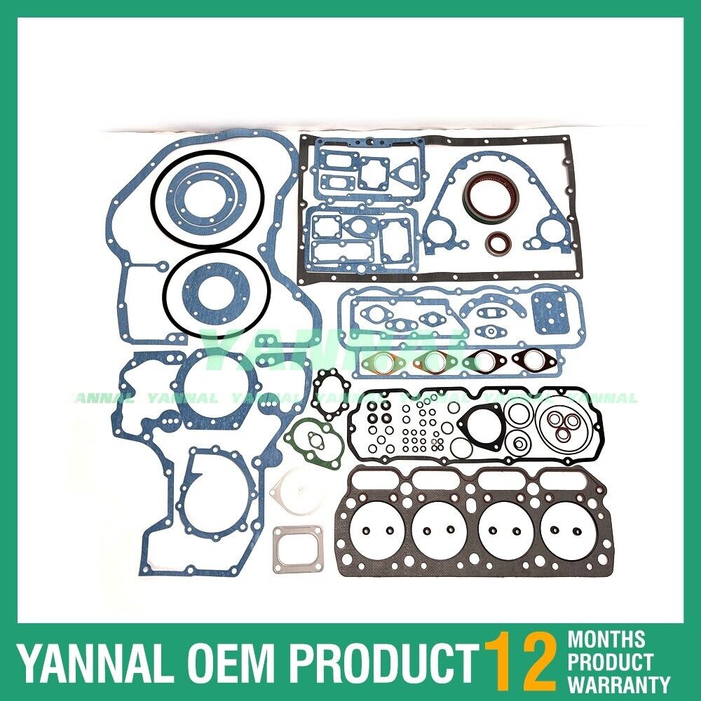 4D105-1/4D105-5 Full Gasket Kit Asbestos For Komatsu forklift Diesel Engine