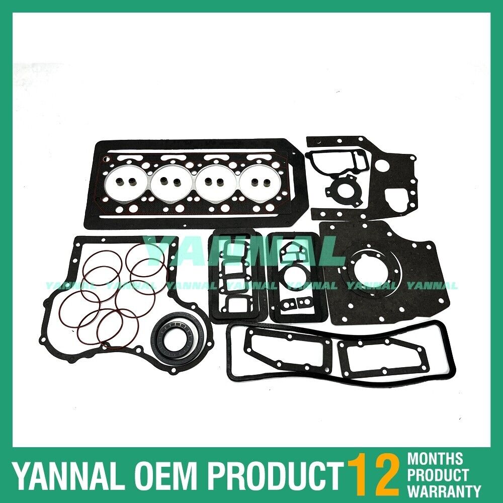 For Weichai K4100 Full Gasket Kit Engine forklift Excavator Diesel Engine