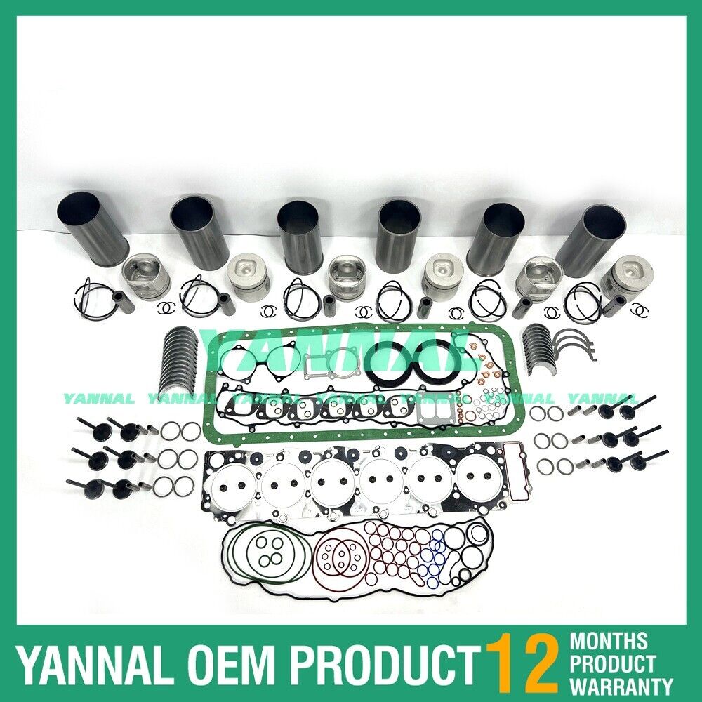 New V2607-DI Overhaul Rebuild Kit With Gasket Set For Kubota Diesel Engine