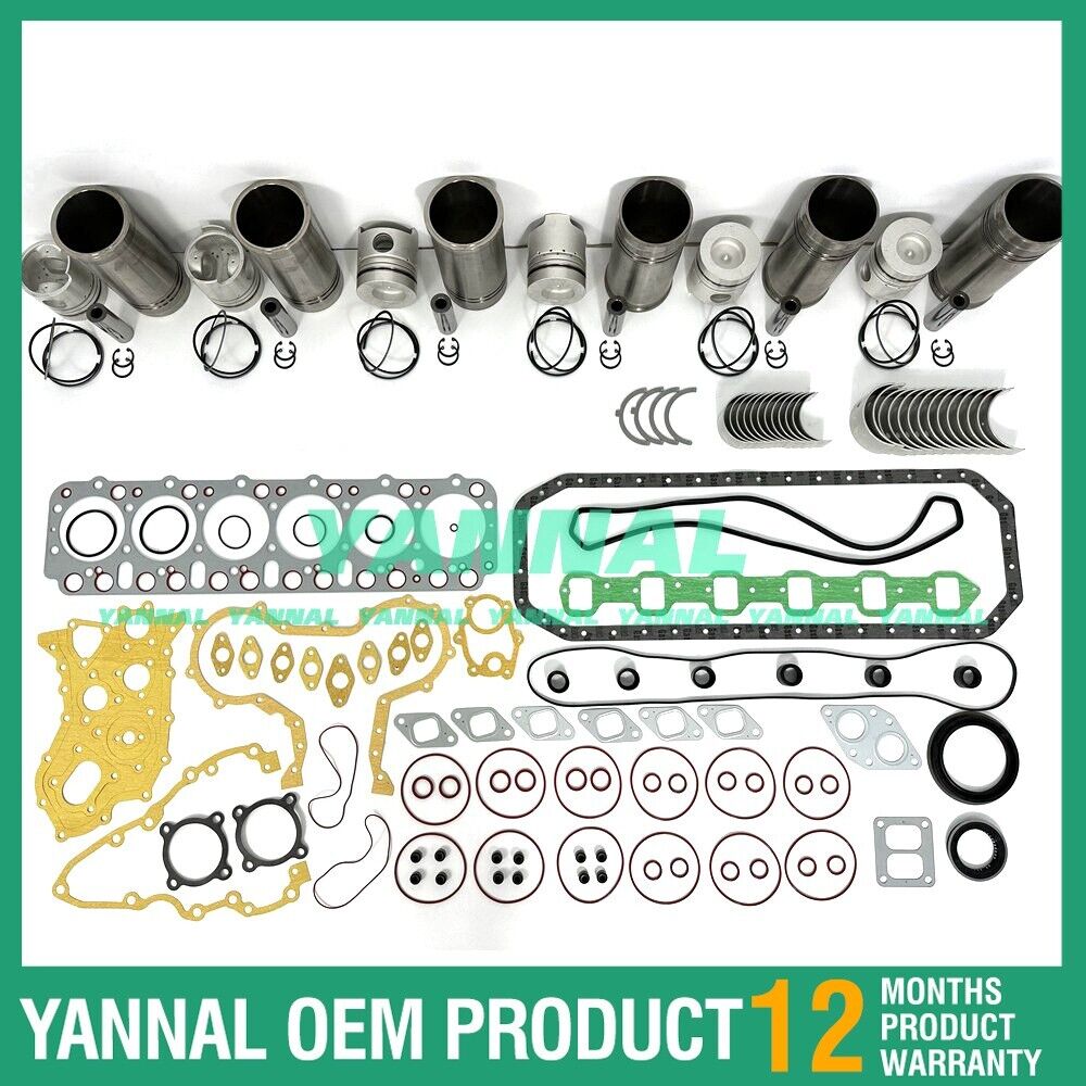 Kit de reconstrucci¨®n de revisi¨®n con juego de juntas de rodamiento FD6 para repuestos de motores Nissan