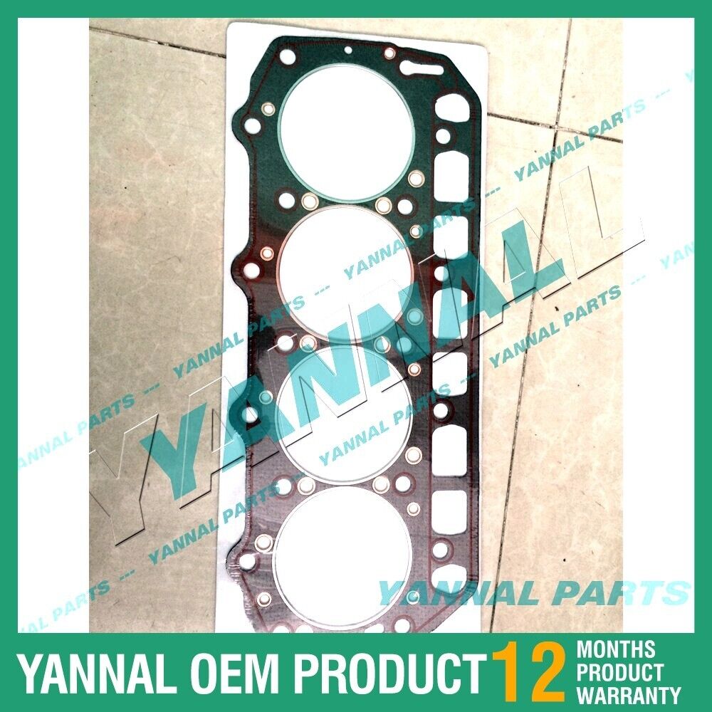 Nueva junta de culata 4TNE98 - Metal para motor Yanmar